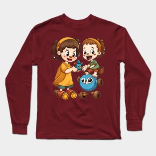 KIDS - PLAYFUL DESIGN - TOYS Long Sleeve T-Shirt